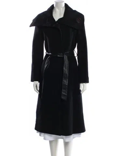 Pre-owned Searle Coat In Black