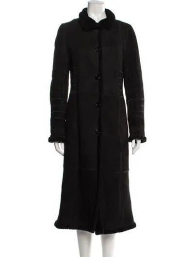Pre-owned Searle Coat In Black