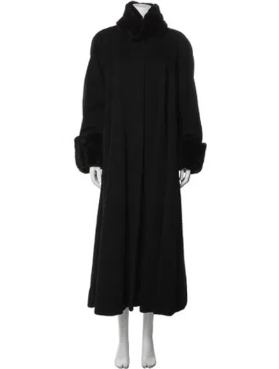 Pre-owned Searle Coat In Black