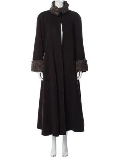 Pre-owned Searle Coat In Black