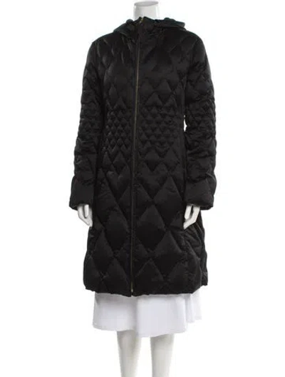 Pre-owned Searle Down Coat In Black