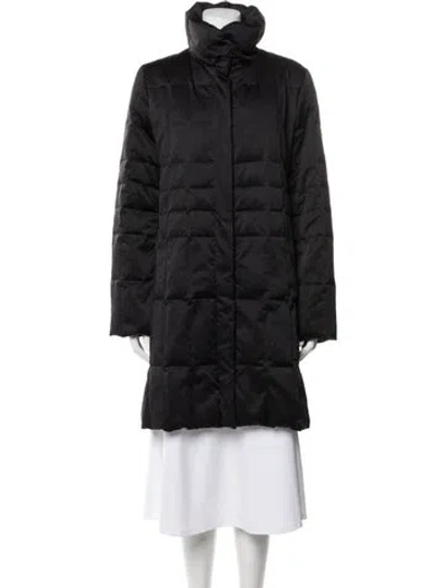 Pre-owned Searle Down Coat In Black