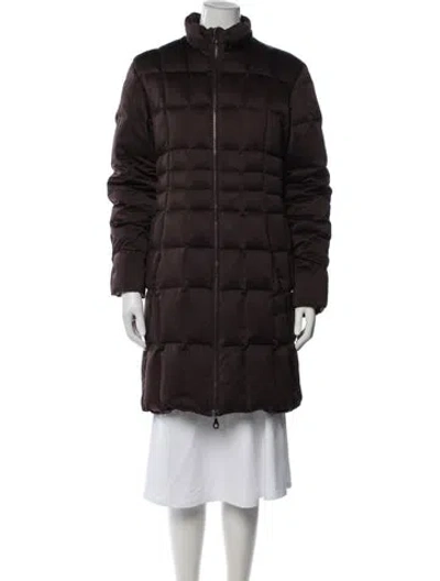Pre-owned Searle Down Coat In Brown