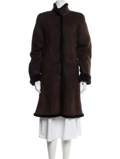 Pre-owned Searle Jacket In Brown