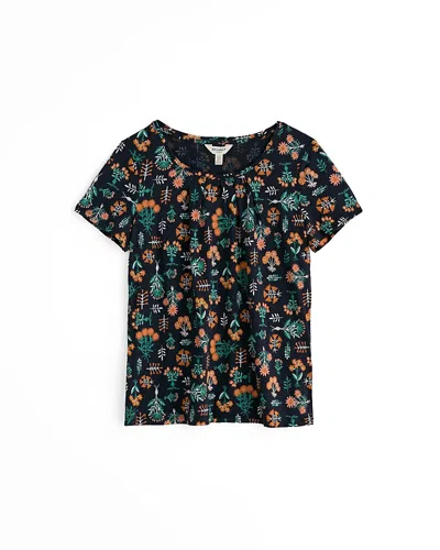 Seasalt Cornwall Appletree Scoop Neck Jersey T-shirt In Blue