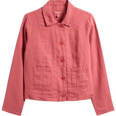 Seasalt Cornwall Arame Organic Cotton Jacket In Red