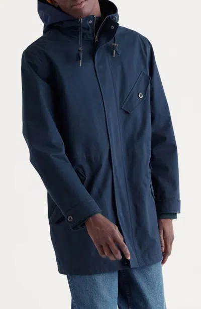 Seasalt Cornwall Atlantek Waterproof Cotton Parka In Maritime