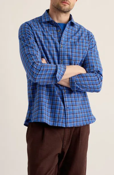 Seasalt Cornwall Banyan Long Sleeve Button Up Shirt In Kelynack Splash