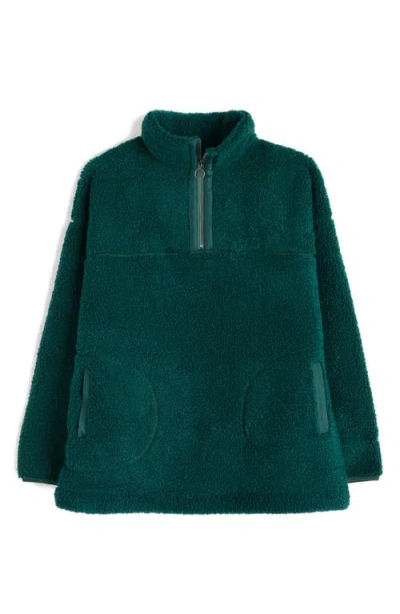 Seasalt Cornwall Barnaloft Fleece Pullover In Green