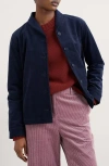 Seasalt Cornwall Brightwork Corduroy Jacket In Blue