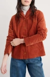 Seasalt Cornwall Brightwork Corduroy Jacket In Red