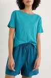 Seasalt Cornwall Bryher View Organic Cotton Shirt In Blue
