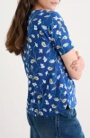 Seasalt Cornwall Bryher View Organic Cotton T-shirt In Blue