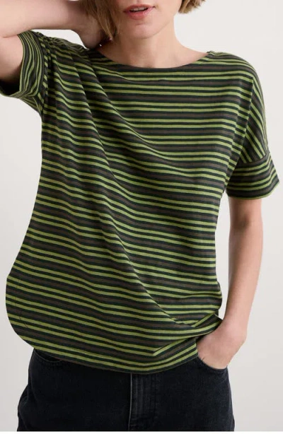 Seasalt Cornwall Bryher View Organic Cotton T-shirt In Green