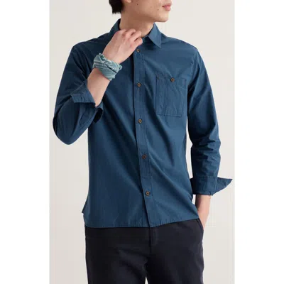 Seasalt Cornwall Celtic Sea Organic Cotton Shirt In Squall