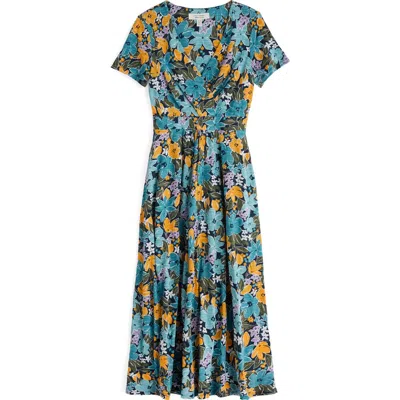 Seasalt Cornwall Chapelle Short Sleeve Organic Cotton Midi Dress