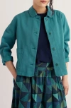 Seasalt Cornwall Coombe Lane Collared Jacket In Red