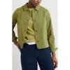 Seasalt Cornwall Coombe Lane Organic Cotton Chore Jacket In Green