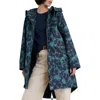 Seasalt Cornwall Coverack Waterproof Organic Cotton Blend Coat In Hail