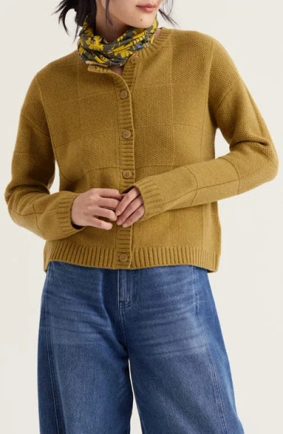 Seasalt Cornwall Coweth Wool Blend Cardigan In Green
