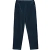 Seasalt Cornwall Crackington Sailor Button Crop Pull-on Pants In Blue