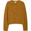 Seasalt Cornwall Dawson Pick Merino Wool Blend Cardigan In Brown