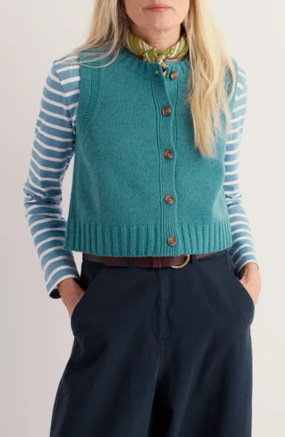 Seasalt Cornwall Derwenn Sweater Vest In Blue