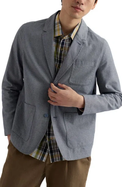 Seasalt Cornwall Dominick Organic Cotton Blazer In Gray