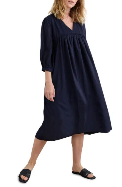 Seasalt Cornwall Earth Organic Cotton Caftan In Maritime
