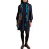 Seasalt Cornwall Elinora Turtleneck Long Sleeve Dress In Blue