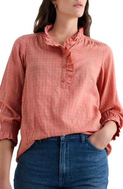 Seasalt Cornwall Feather Star Top In Pink