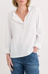 Seasalt Cornwall Feather Star Top In White