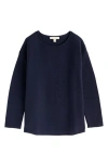 Seasalt Cornwall Fruity Ii Merino Wool Blend Sweater In Blue
