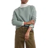 Seasalt Cornwall Fruity Merino Wool Blend Sweater In Green
