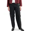 Seasalt Cornwall Gwenver Tapered Ankle Jeans In Black