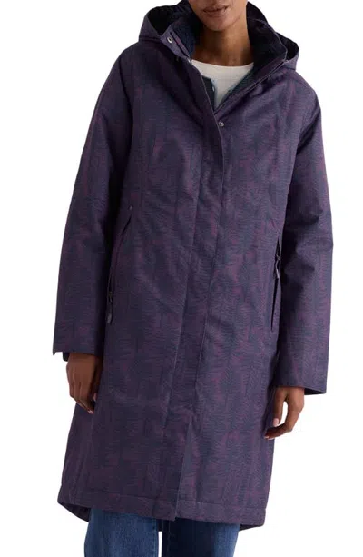 Seasalt Cornwall Janelle Waterproof Coat With Removable Hood In Brown