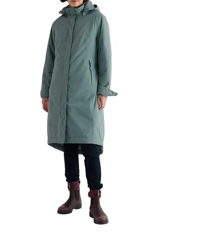 Seasalt Cornwall Janelle Waterproof Hooded Raincoat In Blue