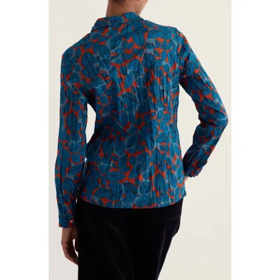 Seasalt Cornwall Larissa Organic Cotton Shirt In Beech Canopy Mix