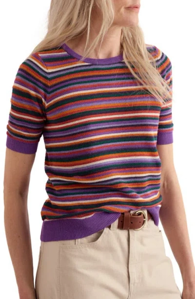 Seasalt Cornwall Lawn Striped Sweater In Multi
