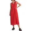 Seasalt Cornwall Meadow Saffron Eyelet Embroidered Sleevleess Dress