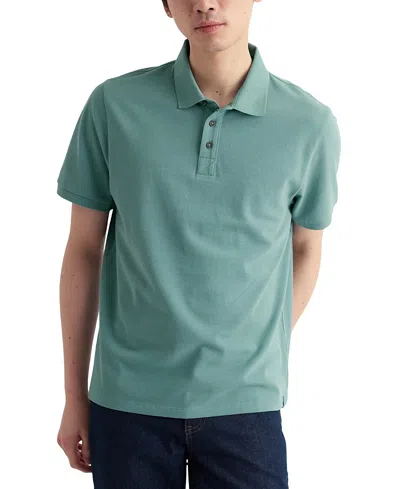 Seasalt Cornwall Men's Balefire Polo Shirt In Green