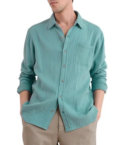 Seasalt Cornwall Men's Kettle Shirt In Green