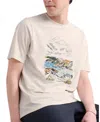 Seasalt Cornwall Men's Midwatch T-shirt In Neutral