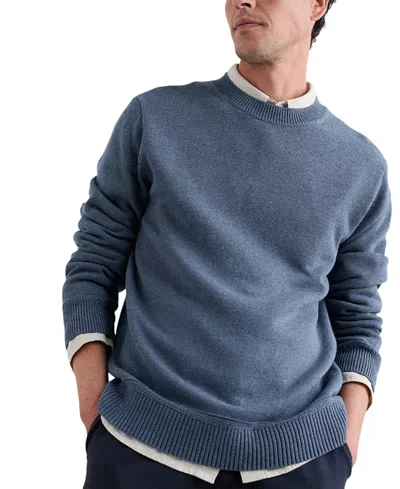 Seasalt Cornwall Men's Moorstone Sweater In Blue