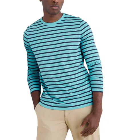 Seasalt Cornwall Men's Sailor Long Sleeve Shirt In Blue
