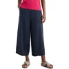 Seasalt Cornwall Merrivale Linen Culottes In Maritime
