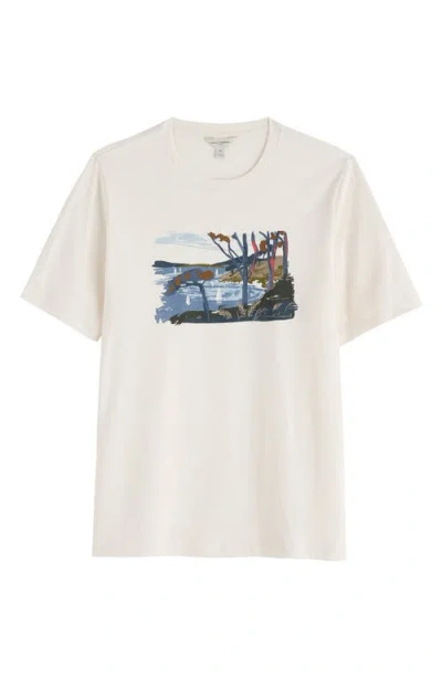 Seasalt Cornwall Midwatch Organic Cotton Graphic T-shirt In White
