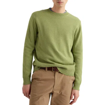 Seasalt Cornwall Moorstone Organic & Recycled Cotton Sweater In Green