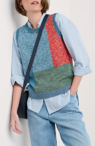 Seasalt Cornwall Morgana Organic Cotton Sweater Vest In Multi