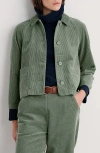 Seasalt Cornwall Ocean Mist Chore Jacket In Green
